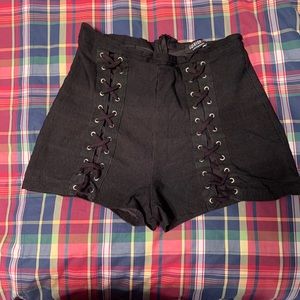 Black shorts